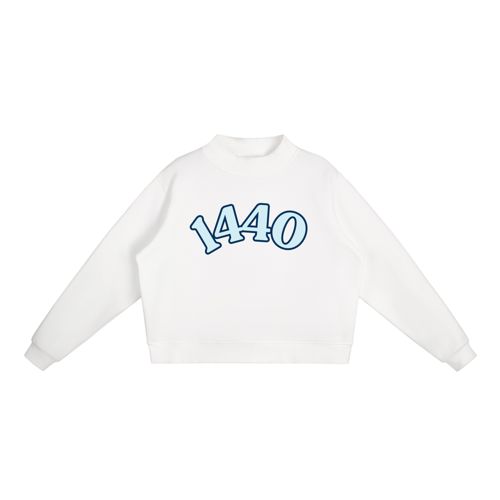 Poolside Mock-Neck