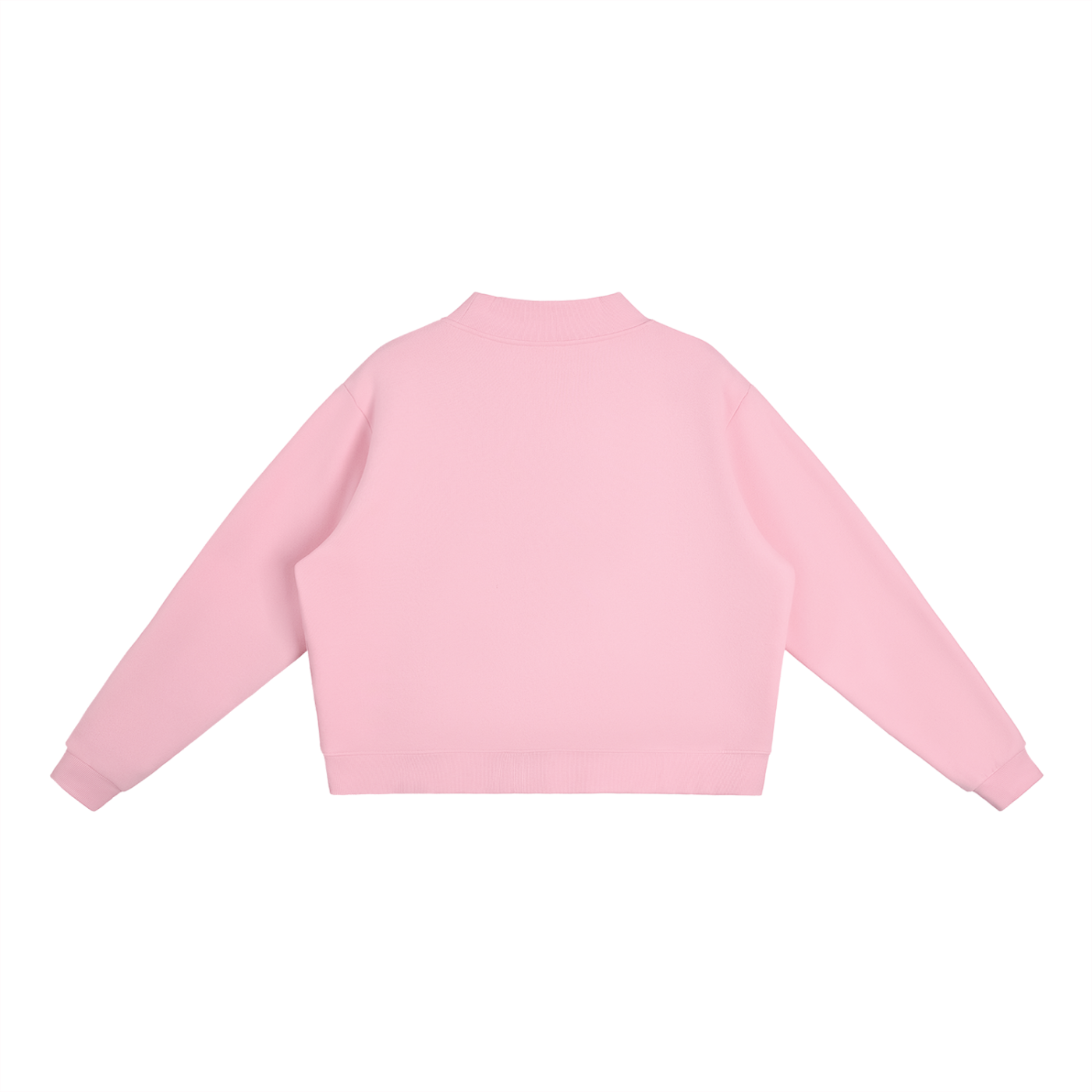 Sunset Mock-Neck Crew Sweatshirt